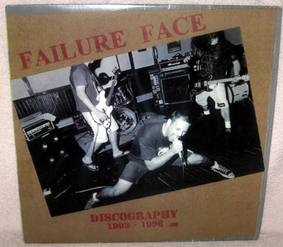 FAILURE FACE "Discography 1993-1996" LP (Give Praise)